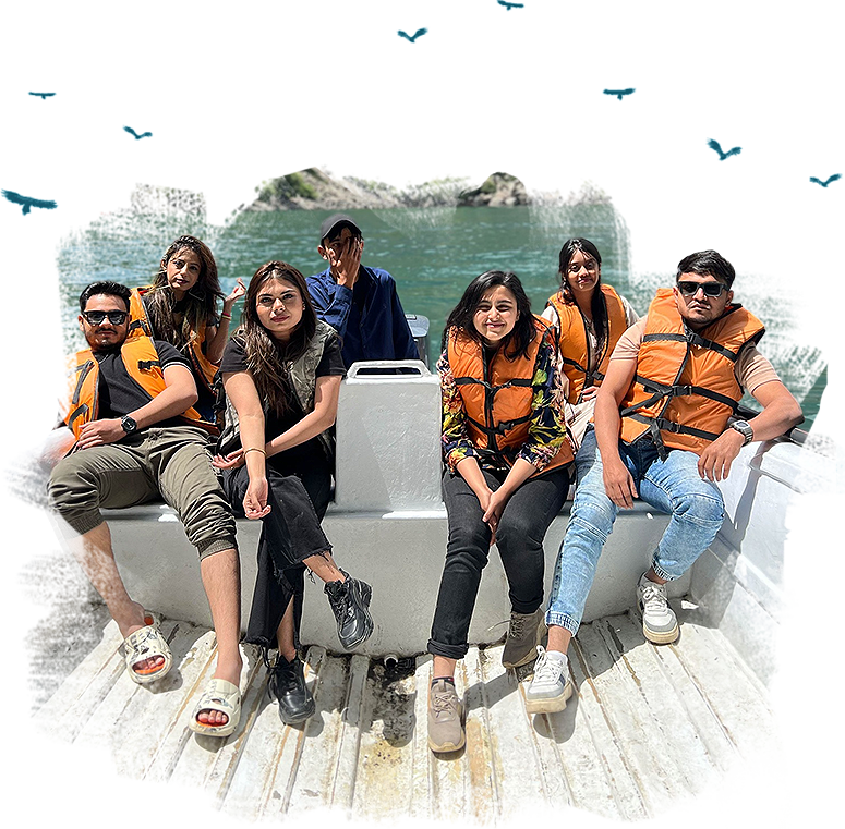 Boat ride experience during a Pakistan tour