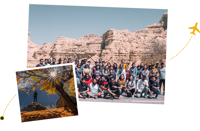 Travelers exploring Pakistan with local tour experts
