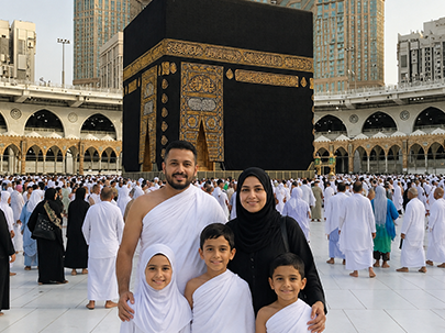 Private family Umrah package Pakistan custom dates flexible