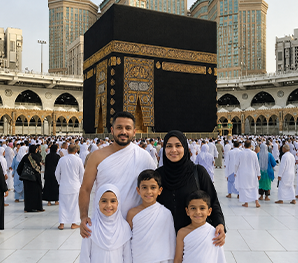 Private family Umrah package Pakistan custom dates flexible